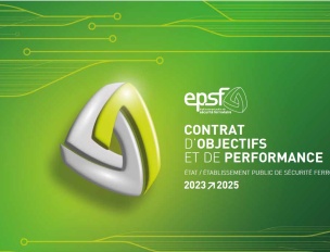 Publication du contrat d'objectifs de l'EPSF 2023 - 2025